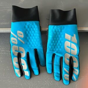 Ride 100% Winter cold weather gloves “hydromatic brisker” model